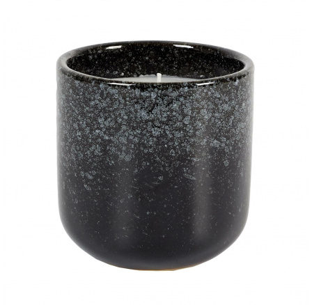 Svíčka Glaze S v černé keramice Svíčka Glaze S v černé keramice