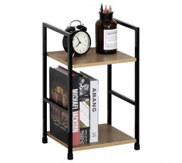 Regál, mdf, hnědá, GD-212 OAK