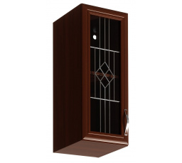 Kuchyňská horní skříňka SYCYLIA G30S - Levá, Ořech Milano