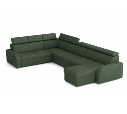 Sedací souprava Norway U 2F-R-2UP-1-OTO zelená