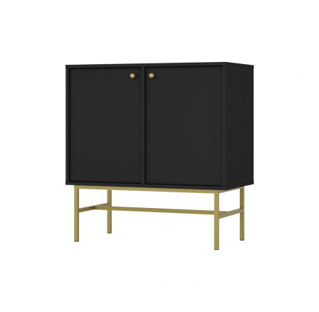 Komoda Tomila 812/3 černý grafit Komoda Tomila 812/3 černý grafit