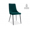 Jídelní židle PIANO B Matt Velvet, zelená 75