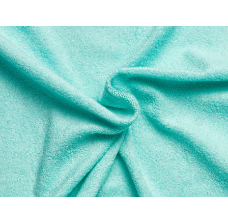 Froté prostěradlo tyrkysové 90x200 jednolůžko
