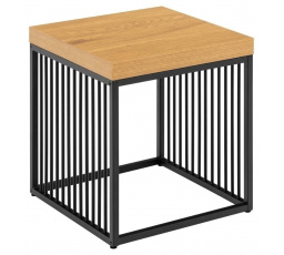 Konferenční stolek Strington 40x40cm dub