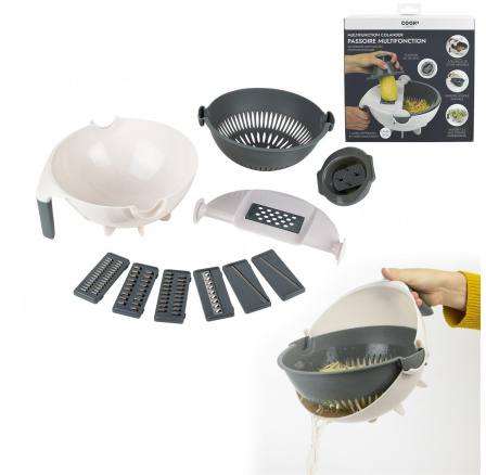 Multifunkční struhadlo na zeleninu s miskou