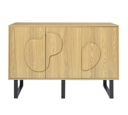 Komoda/bufet Calypso dub/černá