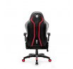 Herní křeslo One 2.0 Small Černo-červené