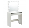 Toaletní stolek HOLLYWOOD JG bílý