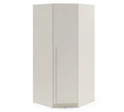 Skříň rohová BRAGA 4 s kovovým madlem Kašmír