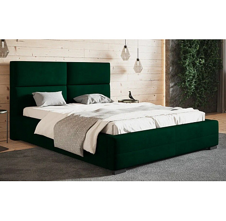 Postel B3 R 180x200, Kronos 19 , chromové nožky Postel B3 R 180x200, Kronos 19 , chromové nožky