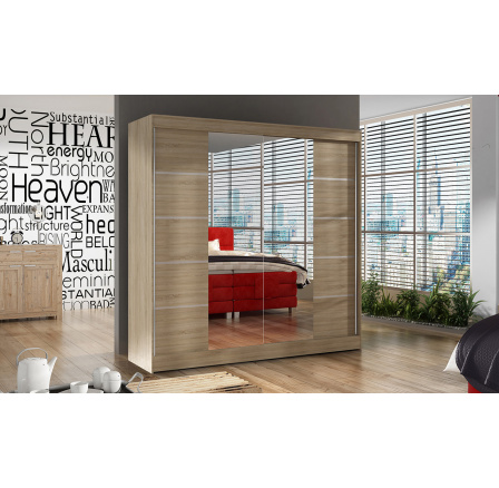 Šatní skříň BAJA V 200, Dub sonoma Šatní skříň BAJA V 200, Dub sonoma