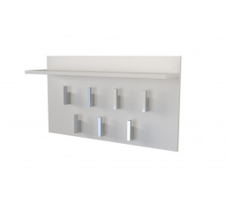 Nástěnný věšák Modis 2F bílá