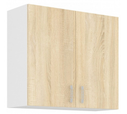 Kuchyňská horní skříňka SALLY 80-G-72-2F, Dub sonoma