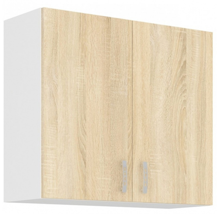 Kuchyňská horní skříňka SALLY 80-G-72-2F, Dub sonoma