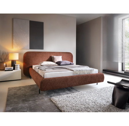 Postel Pointt + kovový rám / plynový píst / úložný prostor na lůžkoviny 160x200 Breona 30 1