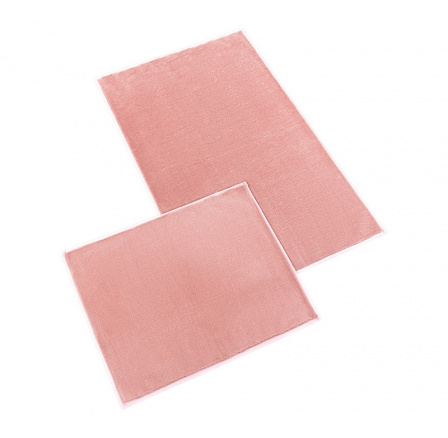 Koupelnová sada předložek GOLD 60x100+60x50cm růžová