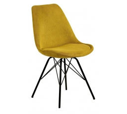 Židle Eris Manšestr Žlutá