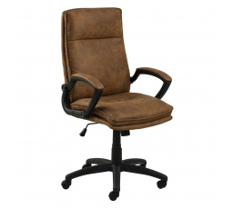 Kancelářská židle Brad hnědá