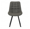 Jídelní židle, šedá, látka vintage, HC-V3066 GREY3