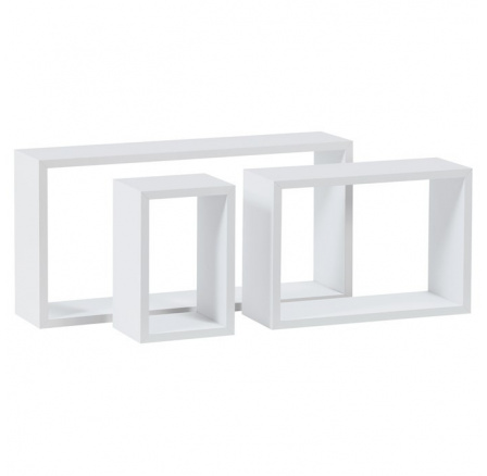 Polička, mdf, bílá, P-009 WT2