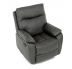 Polohovací křeslo, šedá, látka vintage, TV-4092 GREY3