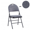 Skládací židle šedá K25-FXJG