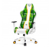 Herní křeslo One 2.0 King Size, Craft Edition  bílo zelené