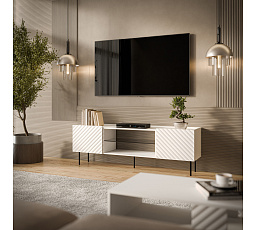 TV komoda LUCCA 180 2D, bílá