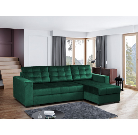Rohová sedací souprava Linda UNI zelená Rohová sedací souprava Linda UNI zelená