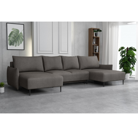 Sedací souprava Santino U Velo šedá Sedací souprava Santino U Velo šedá