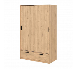 Šatní skříň LINCOLN 2D2S, Jackson hickory