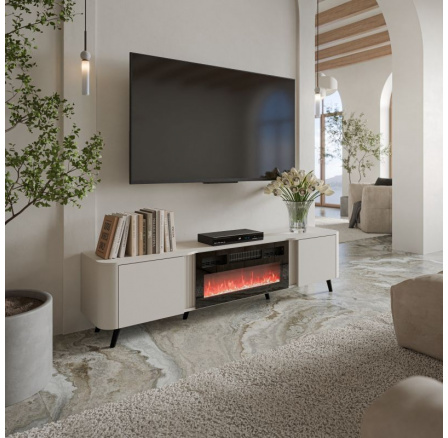 Tv komoda VOLARE 200 EF, kašmír Tv komoda VOLARE 200 EF, kašmír