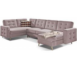 Sedací souprava ve tvaru U ASGARD, Soro 61 / Zigzag 60 univerzální