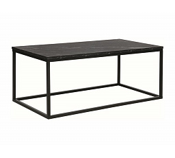 Konferenční stůl ROSSI A, Efekt černého mramoru/Černý mat