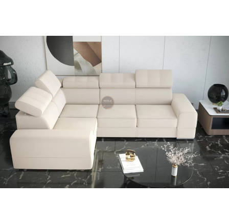 Rohová sedací souprava ROYAL II 280×210 - volitelný odstín , levá