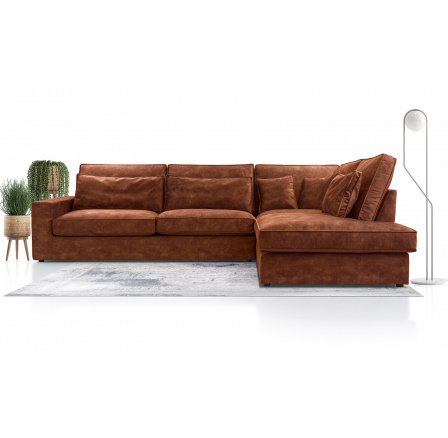 Rohová sedací souprava COBRA, Palladium 8, Pravá Rohová sedací souprava COBRA, Palladium 8, Pravá