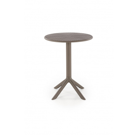 Kulatý stůl CALVO, Khaki Kulatý stůl CALVO, Khaki