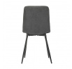 Jídelní židle, šedá, látka, CT-281 GREY2