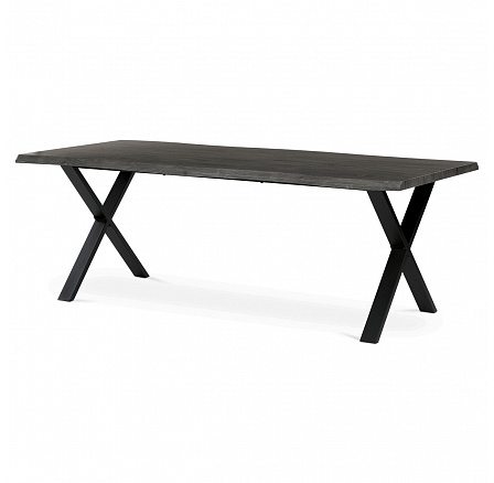 Jídelní stůl 210x100cm, mdf, šedý dub, HT-F4321 GREY Jídelní stůl 210x100cm, mdf, šedý dub, HT-F4321 GREY