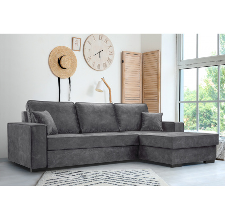 Rohová sedací souprava Lola P šedá Rohová sedací souprava Lola P šedá