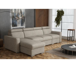 Sedací souprava Petrit I levá Aragon hnědošedá