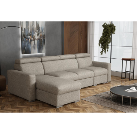 Sedací souprava Petrit I levá Aragon hnědošedá Sedací souprava Petrit I levá Aragon hnědošedá