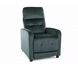 Polohovací křeslo OTUS VELVET, Zelený Bluvel 78