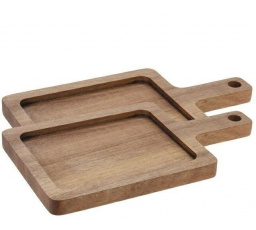 Sada 2 servírovacích prkének z akácie