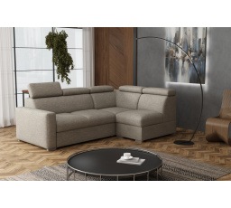 Sedací souprava Petrit VI pravá Aragon hnědošedá