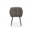 Jídelní židle K429, Šedá/Černá