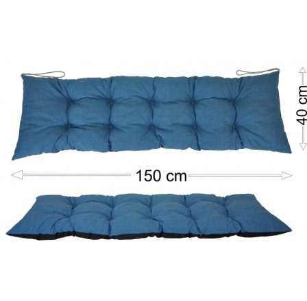 Podsedák 150x40 tyrkysový melír