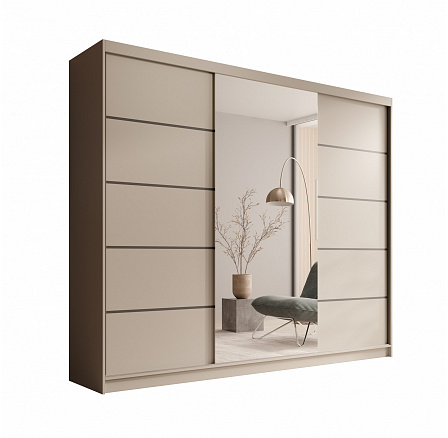 Posuvná skříň ETNA 250, Kašmír/Kašmír Posuvná skříň ETNA 250, Kašmír/Kašmír