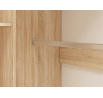 Šatní skříň Avo 04, Sonoma světlá