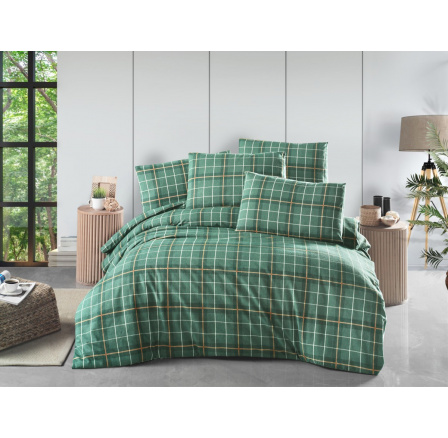 Povlak flanel Káro zelené 70x90 Povlak flanel Káro zelené 70x90